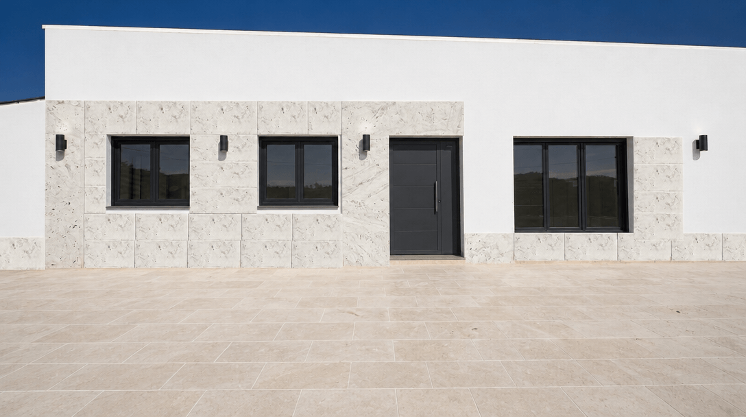 Minimalist Facade Facade design — facade photo by GenRoom AI