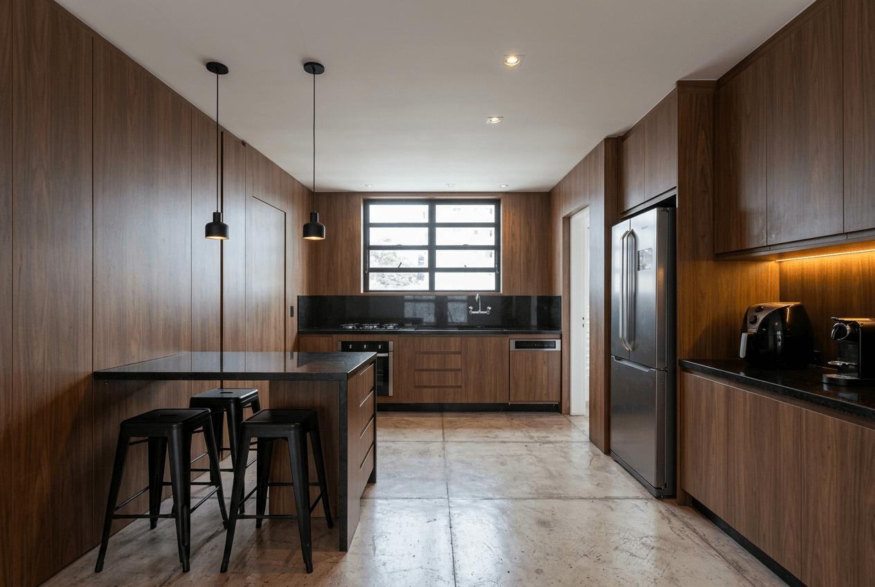 Contemporary Kitchen design — interior photo by GenRoom AI