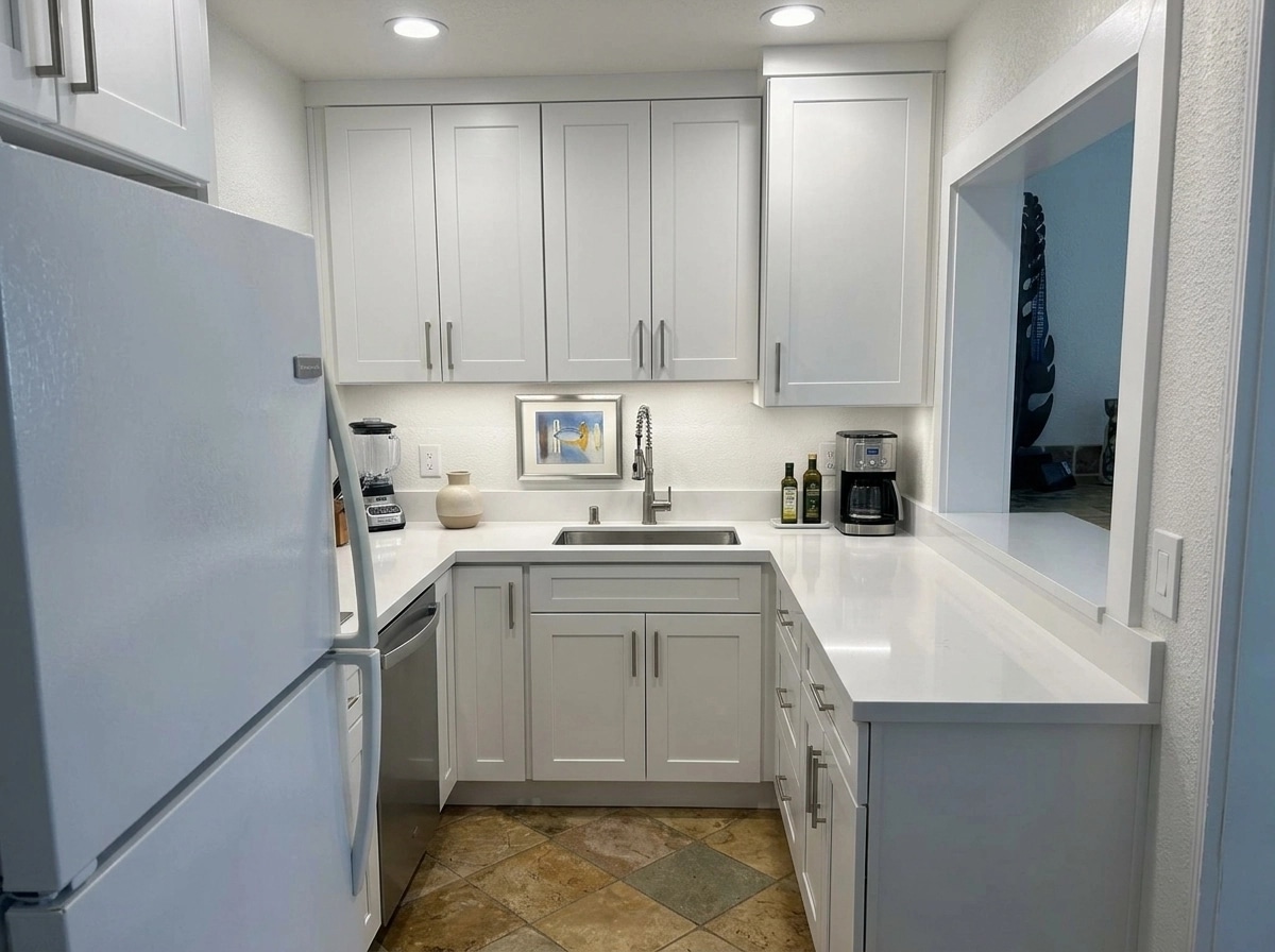 Kitchen interior in Contemporary style — photo by GenRoom AI