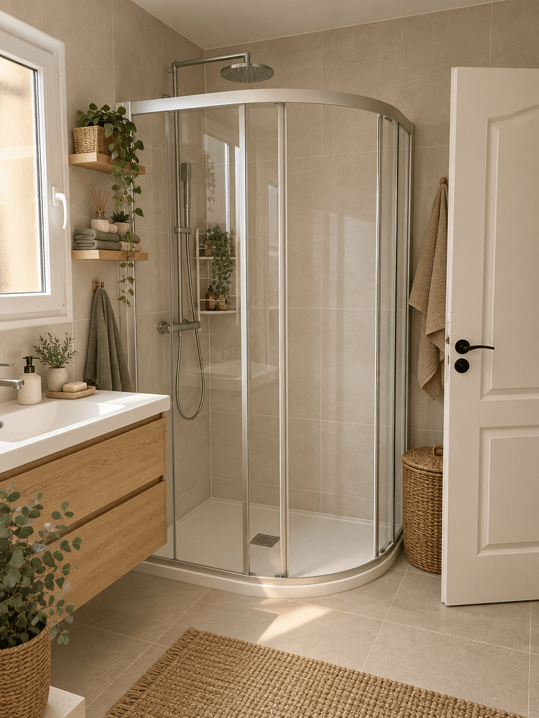 Interior design in Scandinavian style — Bathroom by GenRoom AI