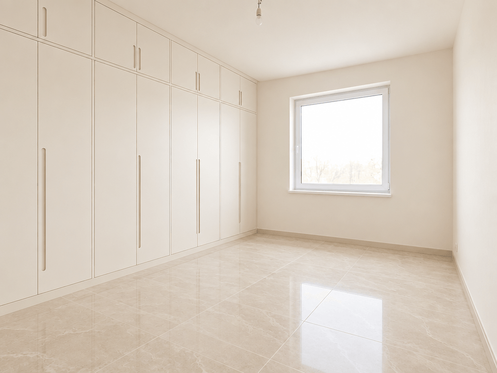 Interior design in Minimalism style — wardrobe by GenRoom AI