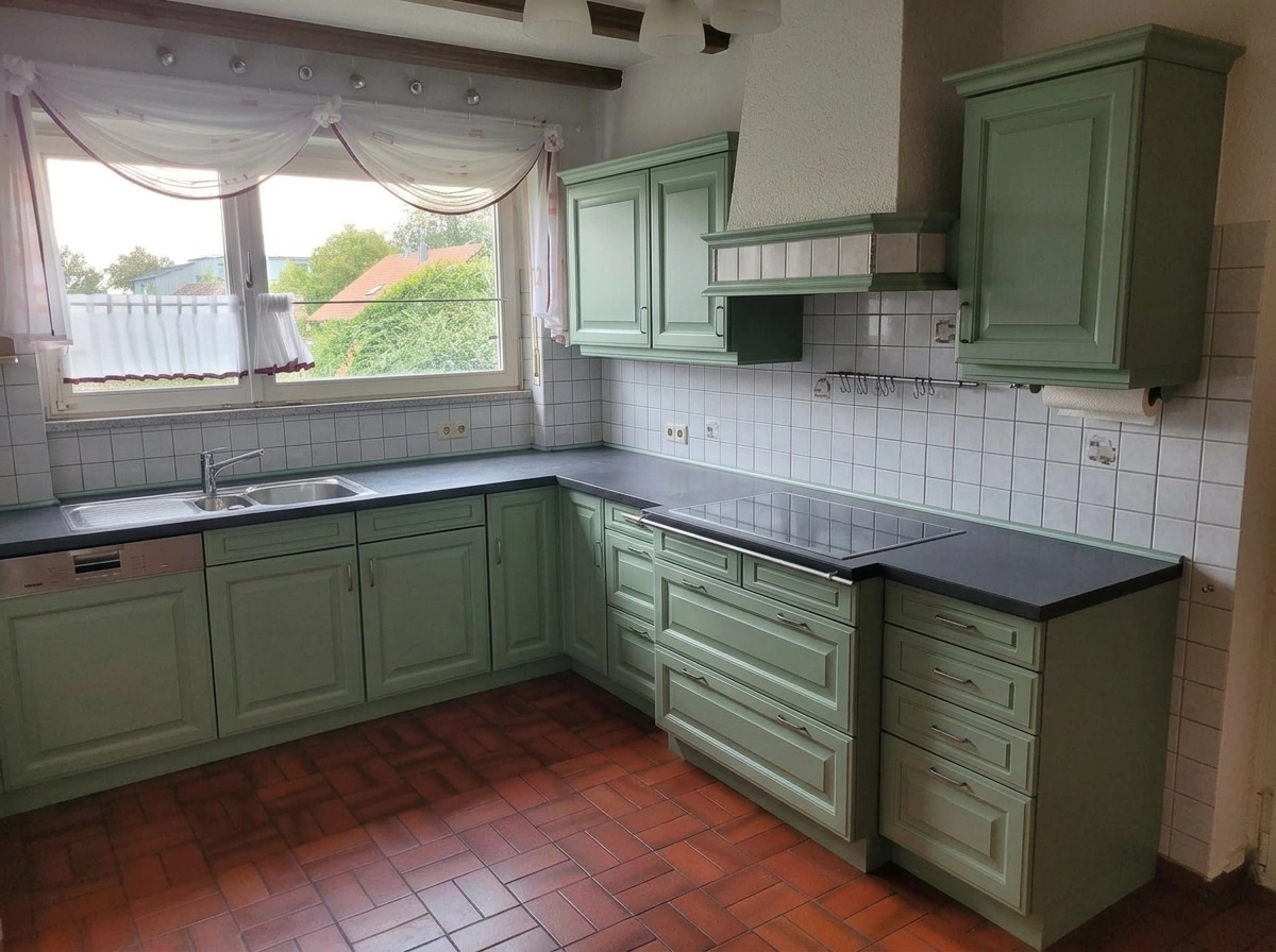 Kitchen interior in no_style style — photo by GenRoom AI