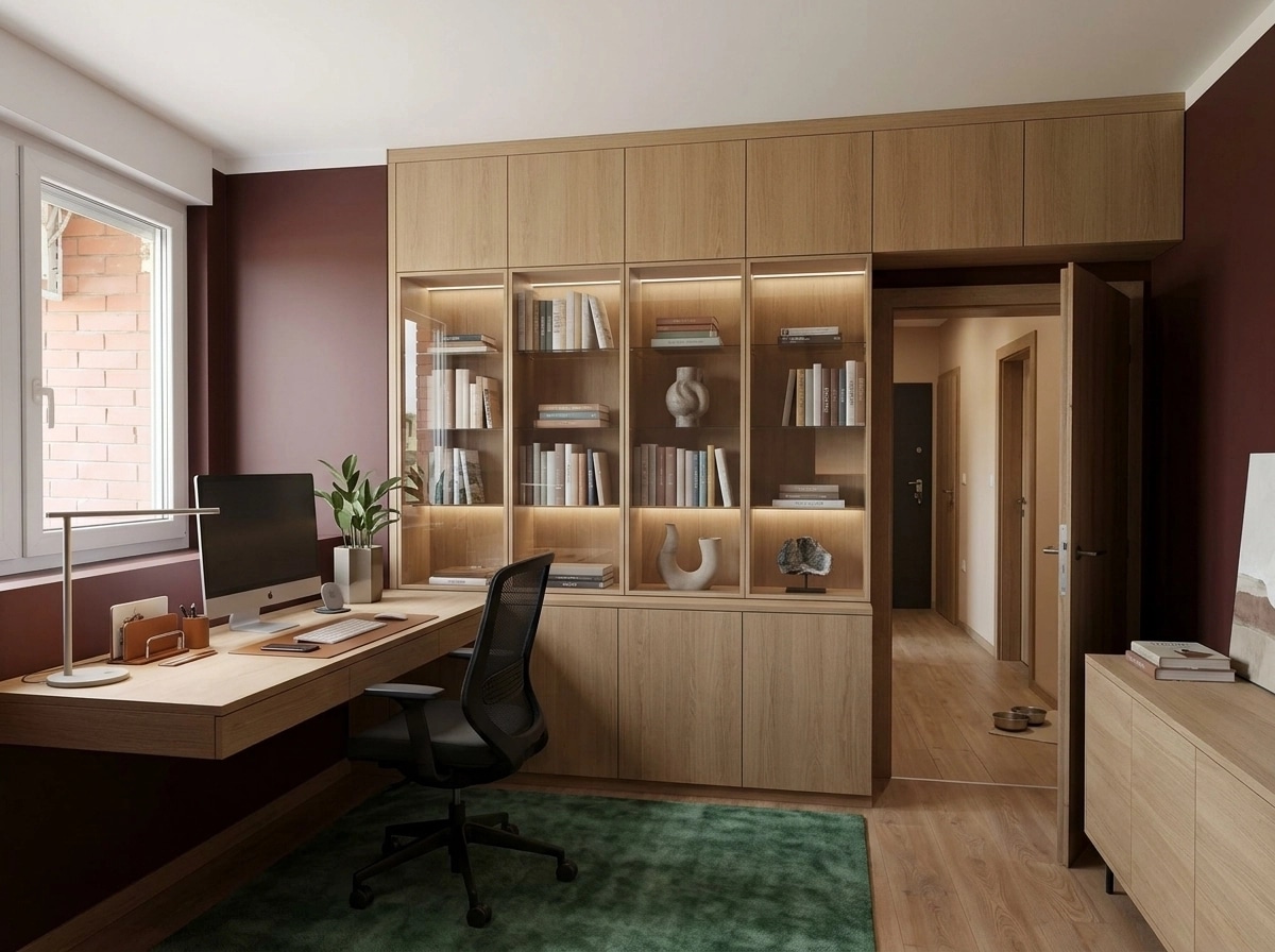 Interior design in Contemporary style — home_office by GenRoom AI