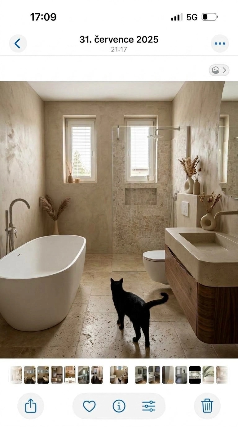 Bathroom interior in no_style style — photo by GenRoom AI