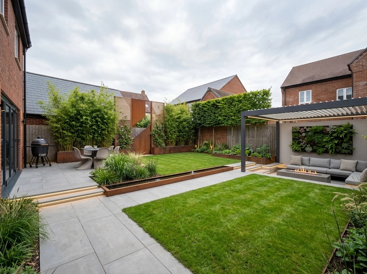Contemporary Yard Yard design — yard photo by GenRoom AI