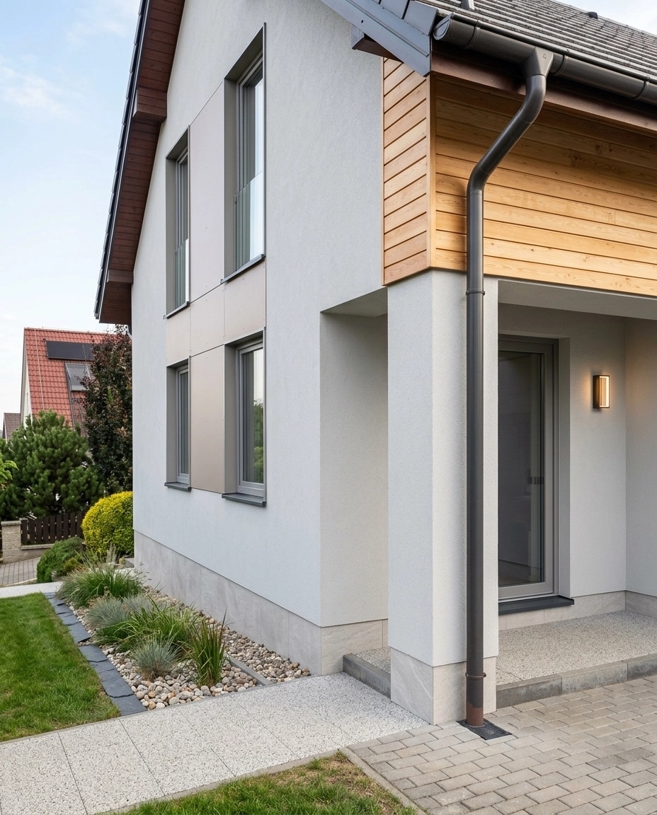 Contemporary Facade Facade design — facade photo by GenRoom AI