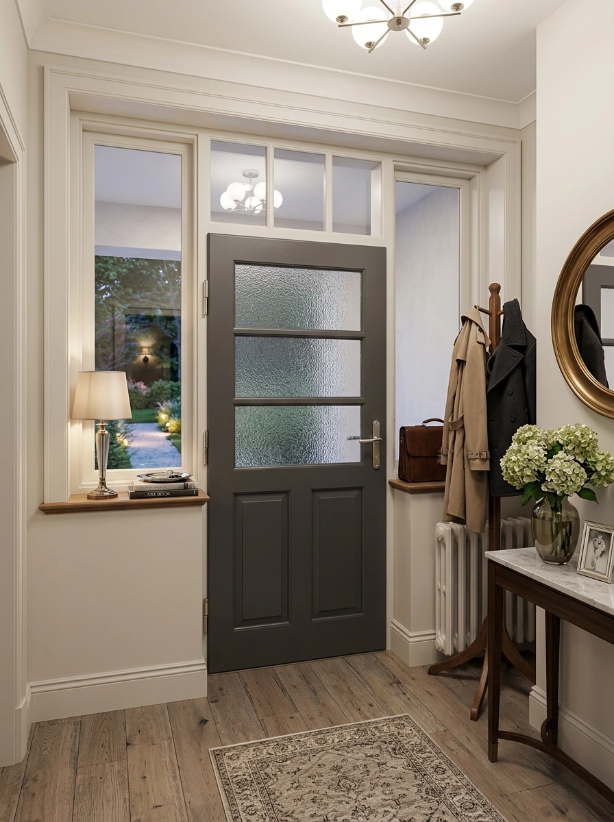 Hallway interior in Transitional style — photo by GenRoom AI