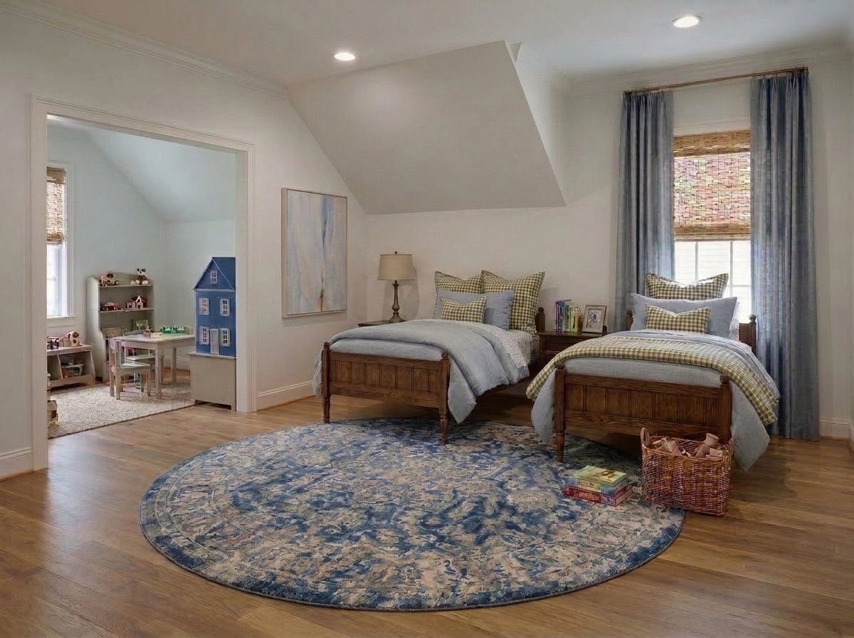 Interior design in Coastal / Hamptons style — Living Room by GenRoom AI