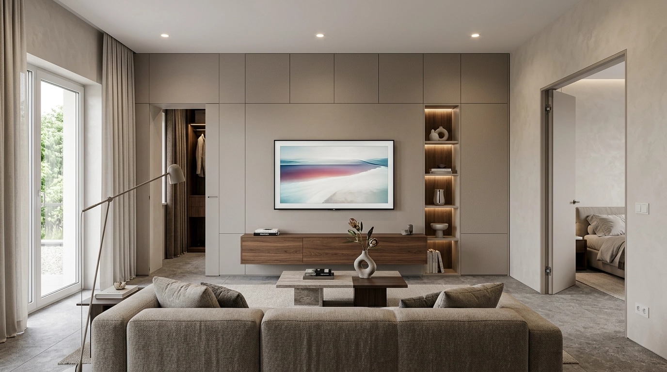 Interior design in Contemporary style — Bedroom by GenRoom AI