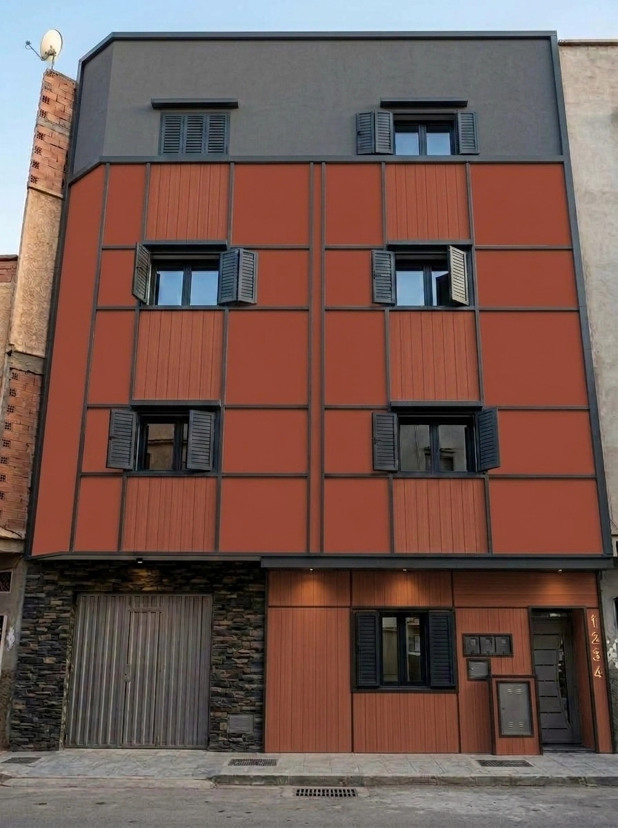 Facade design in Contemporary Facade style — Facade by GenRoom AI