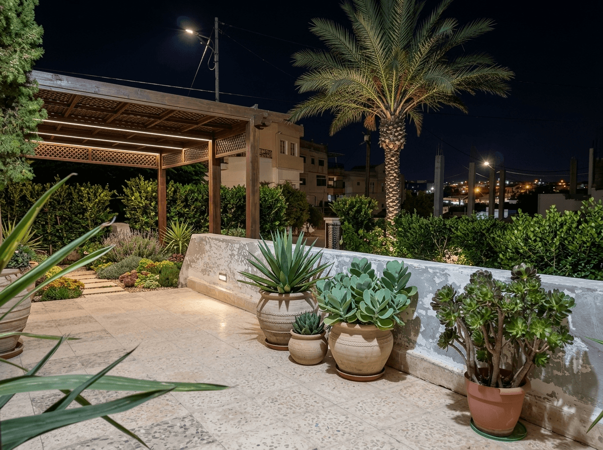 Yard design in no_style style — photo by GenRoom AI
