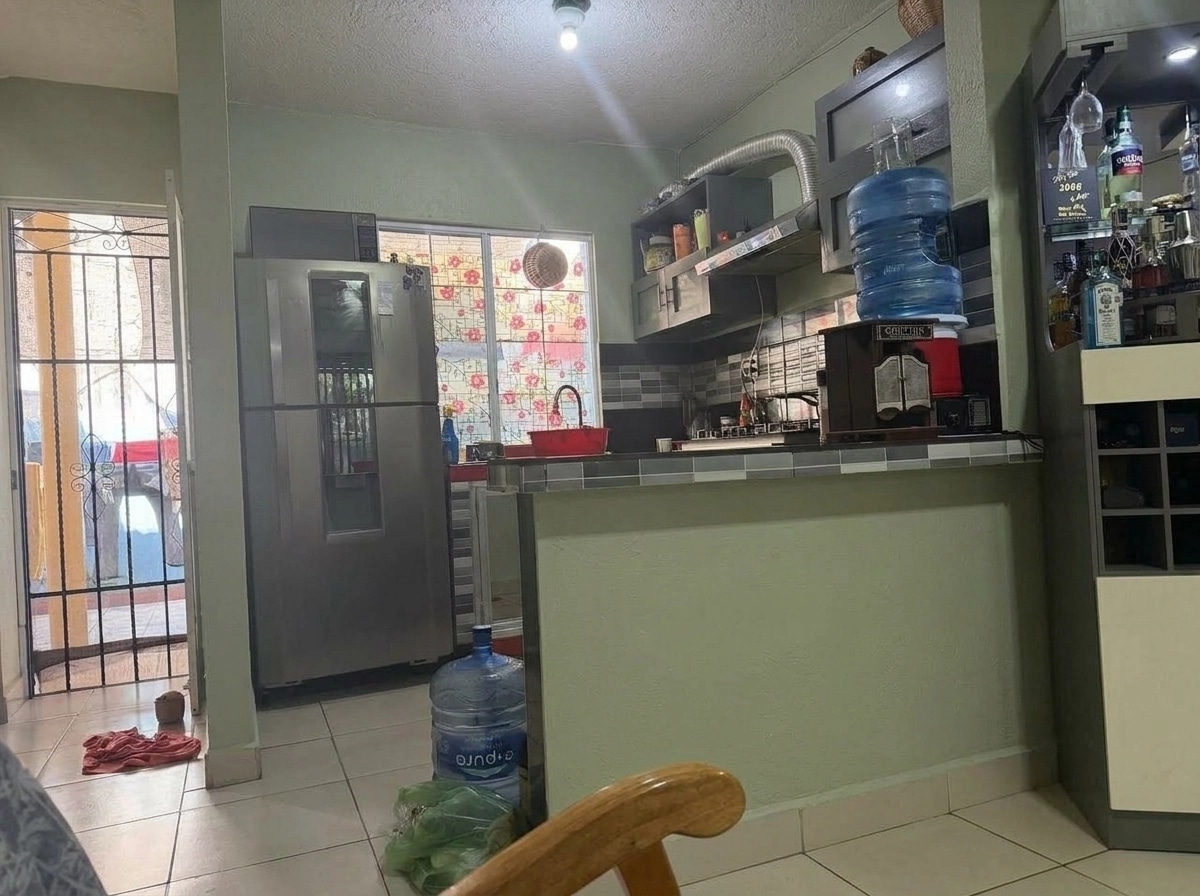 Kitchen interior in no_style style — photo by GenRoom AI