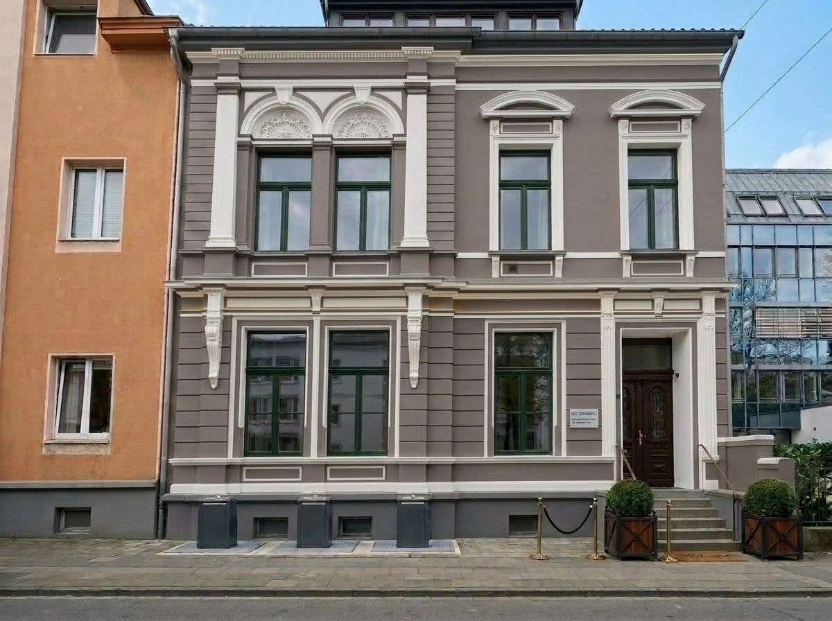 Facade design in Neoclassic Facade style — Facade by GenRoom AI