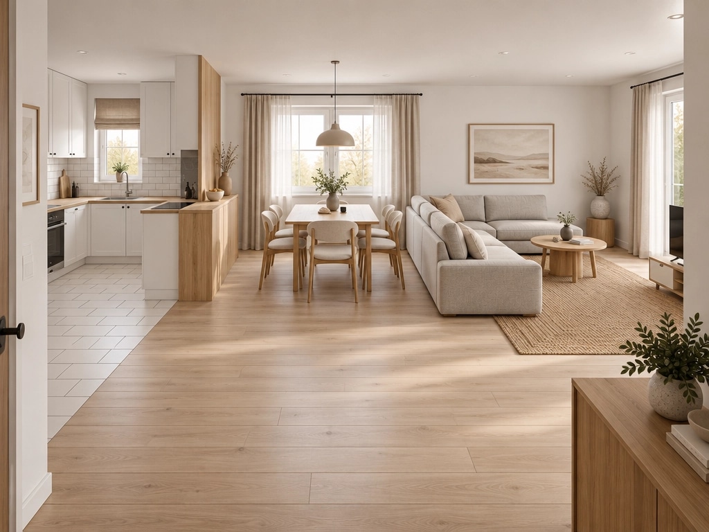 Interior design in Scandinavian style — Living Room by GenRoom AI
