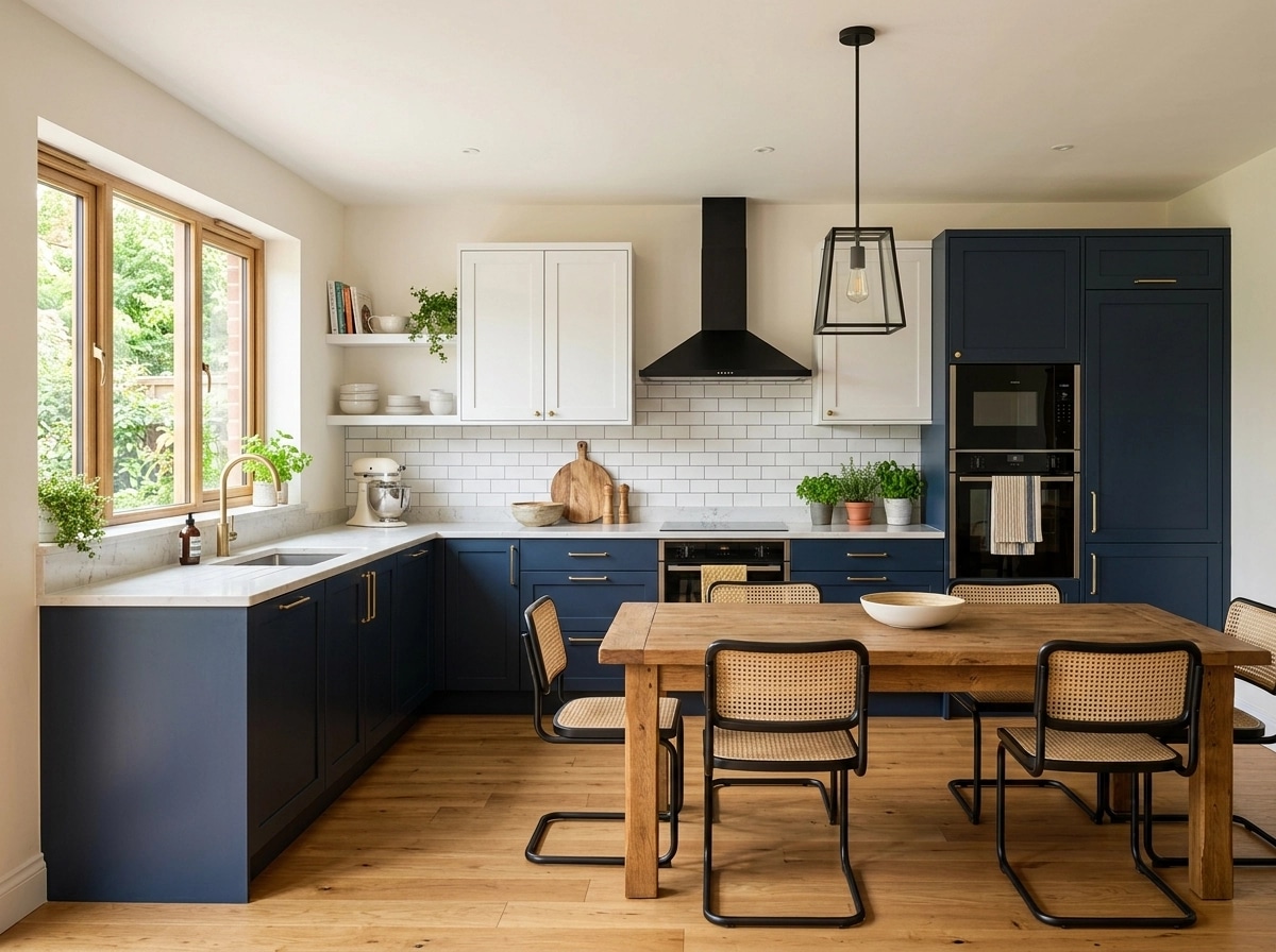Kitchen interior in Contemporary style — photo by GenRoom AI