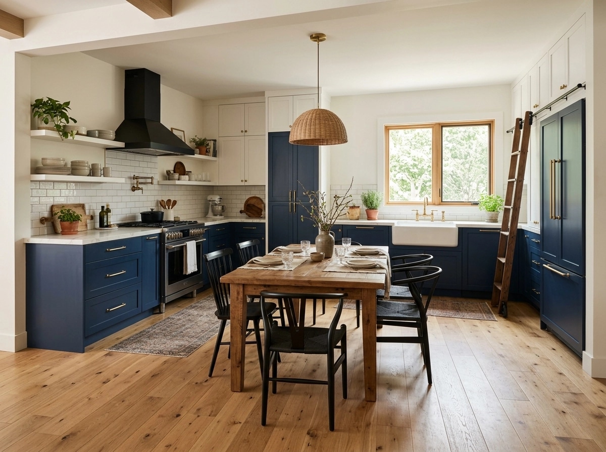 Modern Farmhouse Kitchen design — interior photo by GenRoom AI