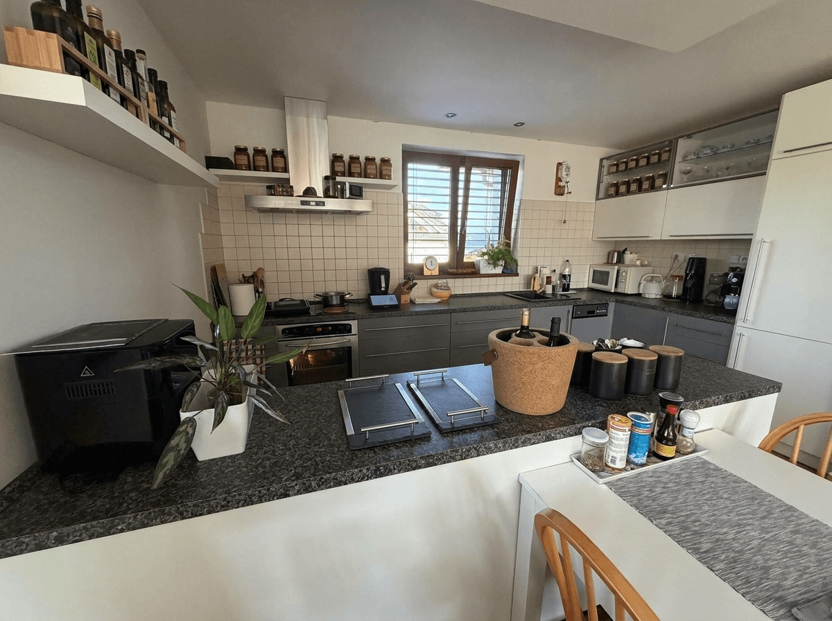 Kitchen interior in no_style style — photo by GenRoom AI