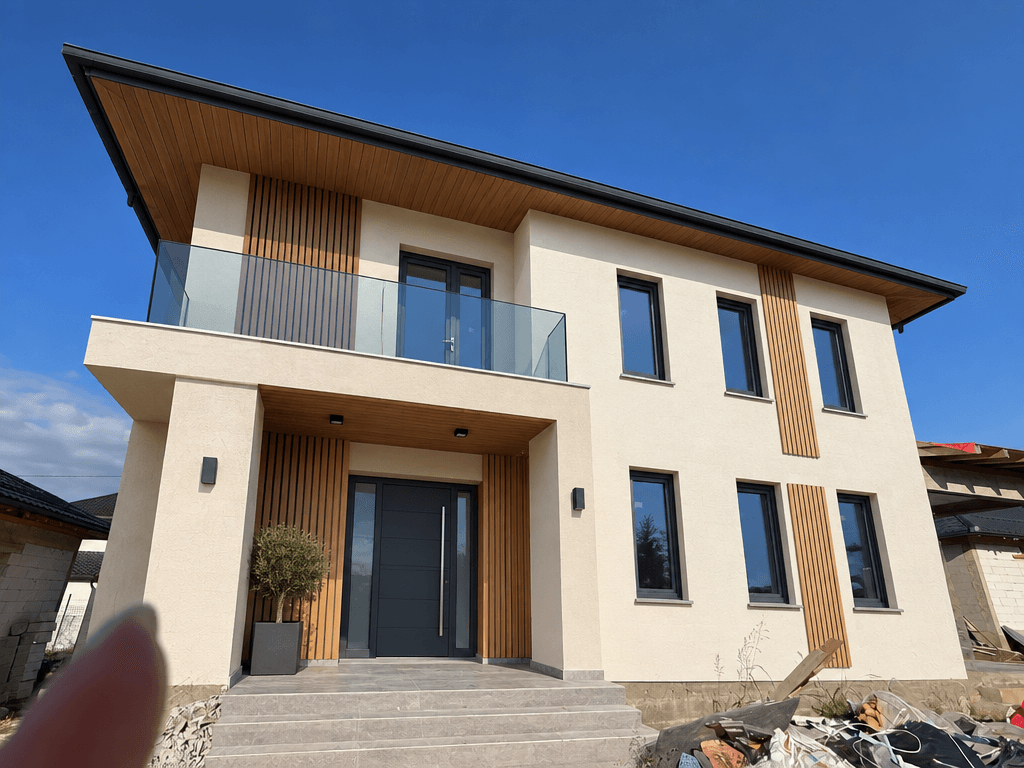 Facade design in Contemporary Facade style — Facade by GenRoom AI