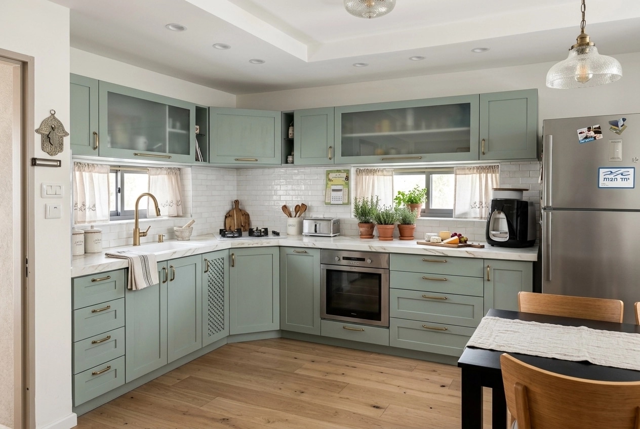 Modern Farmhouse Kitchen design — interior photo by GenRoom AI