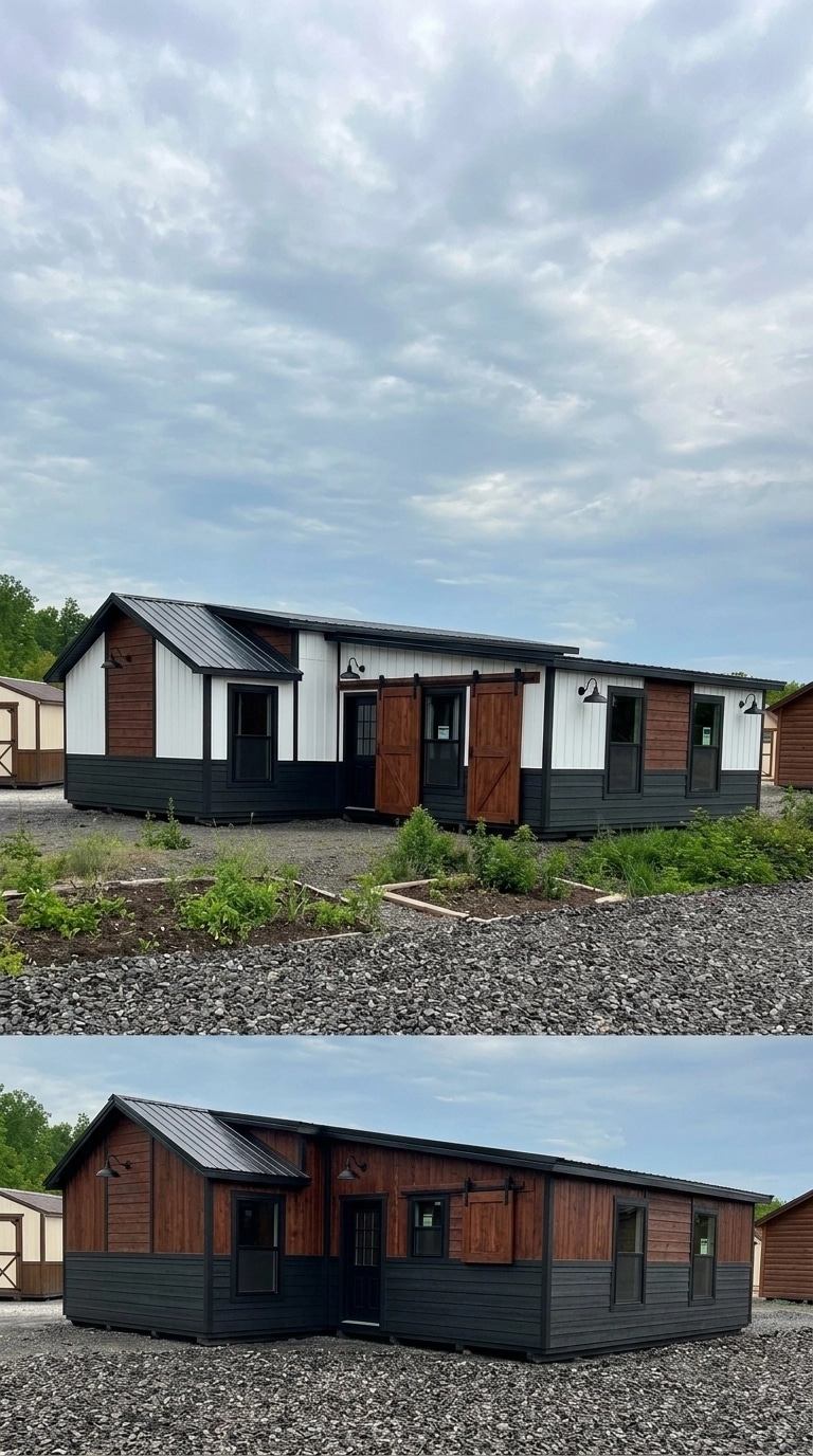 Facade design in Barnhouse Facade style — Facade by GenRoom AI