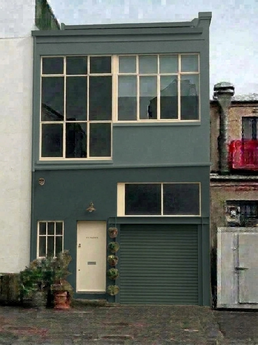Facade design in Loft Facade style — Facade by GenRoom AI