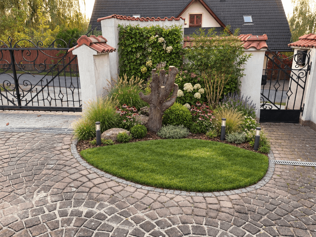 Landscape design in Eco Natural Garden style — Yard by GenRoom AI