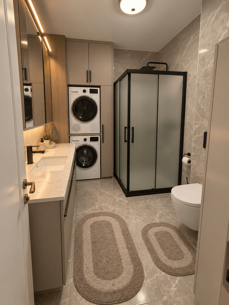 Bathroom interior in no_style style — photo by GenRoom AI