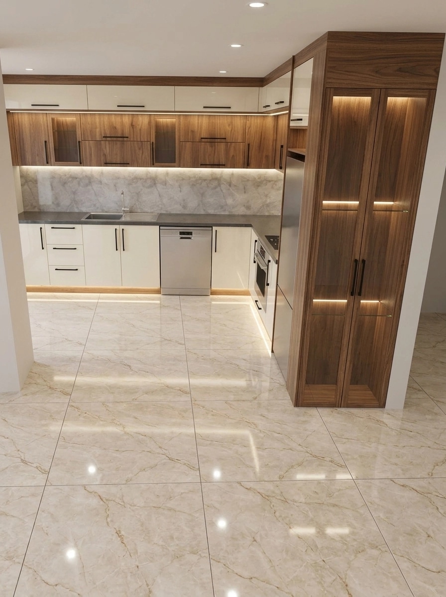 Kitchen interior in no_style style — photo by GenRoom AI