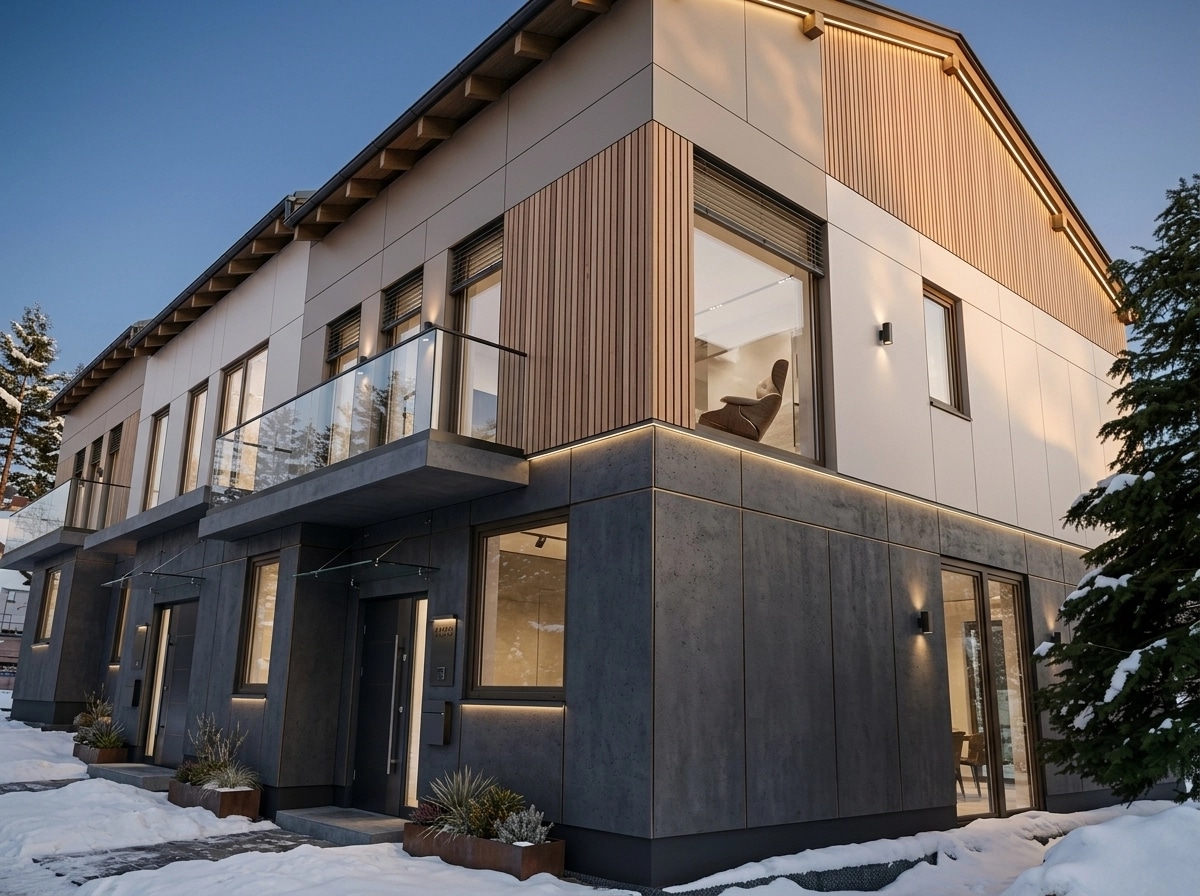 Facade design in Contemporary Facade style — Facade by GenRoom AI