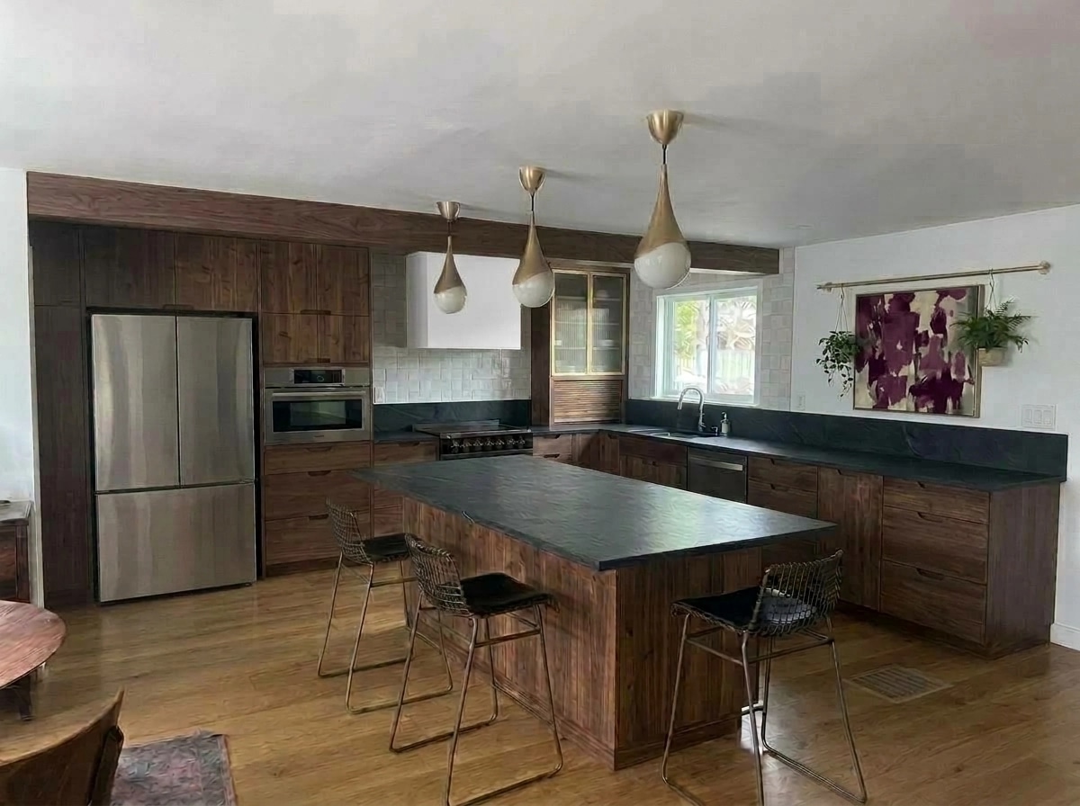 Kitchen interior in no_style style — photo by GenRoom AI