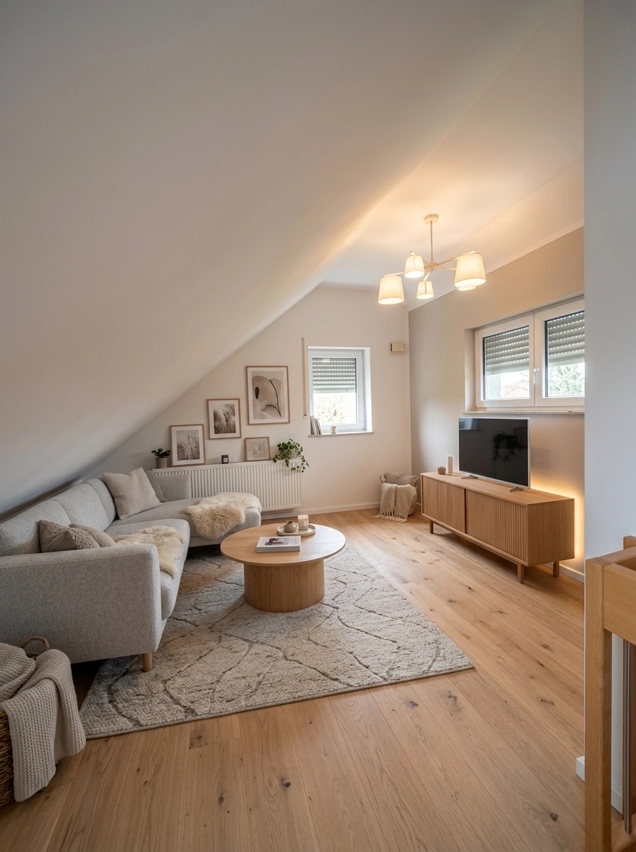 Scandinavian Living Room design — interior photo by GenRoom AI