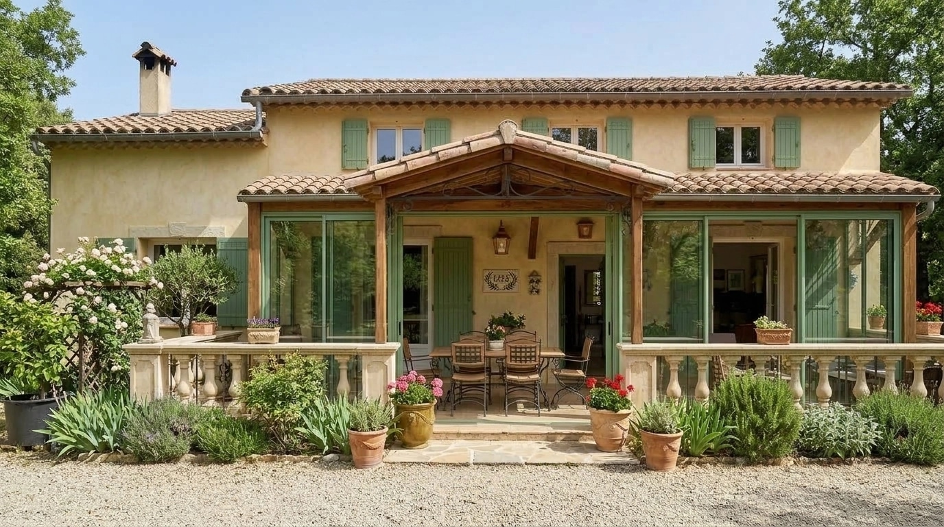 Facade design in Mediterranean Facade style — Facade by GenRoom AI
