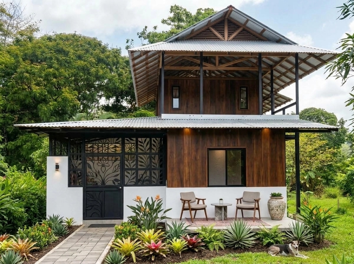 Contemporary Facade Facade design — facade photo by GenRoom AI
