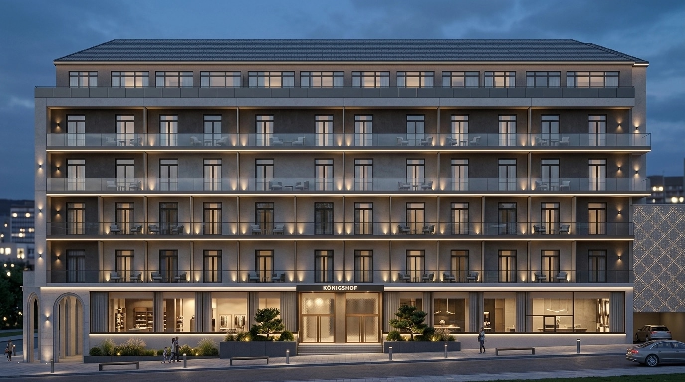 Contemporary Facade Facade design — facade photo by GenRoom AI