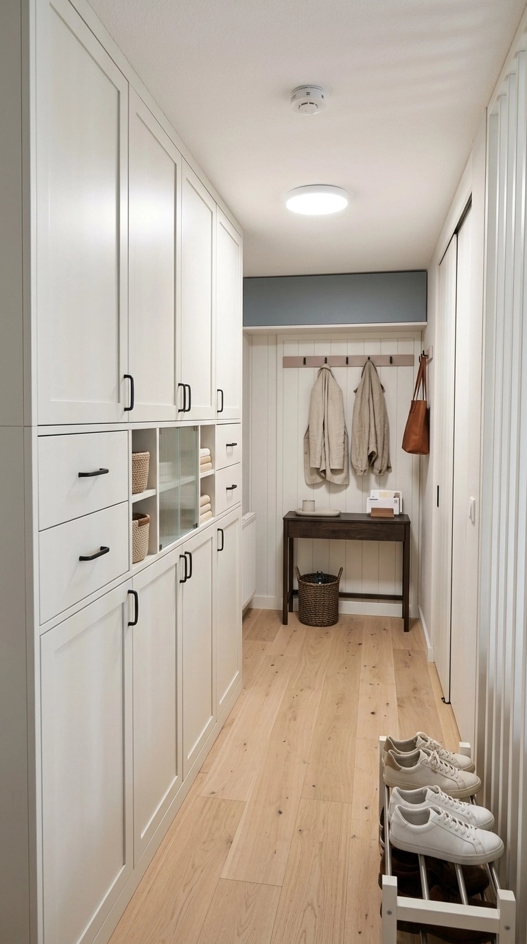 Hallway interior in Modern Farmhouse style — photo by GenRoom AI