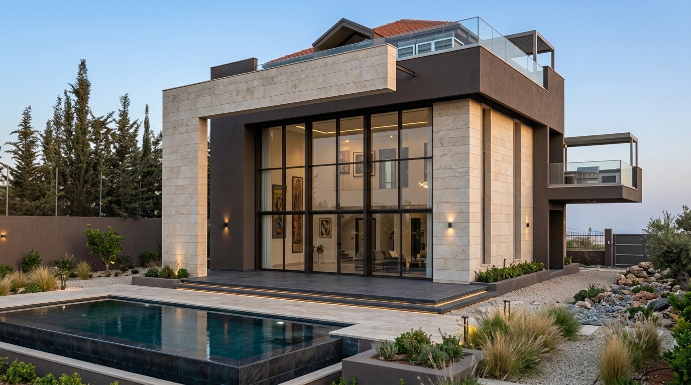 Contemporary Facade Facade design — facade photo by GenRoom AI