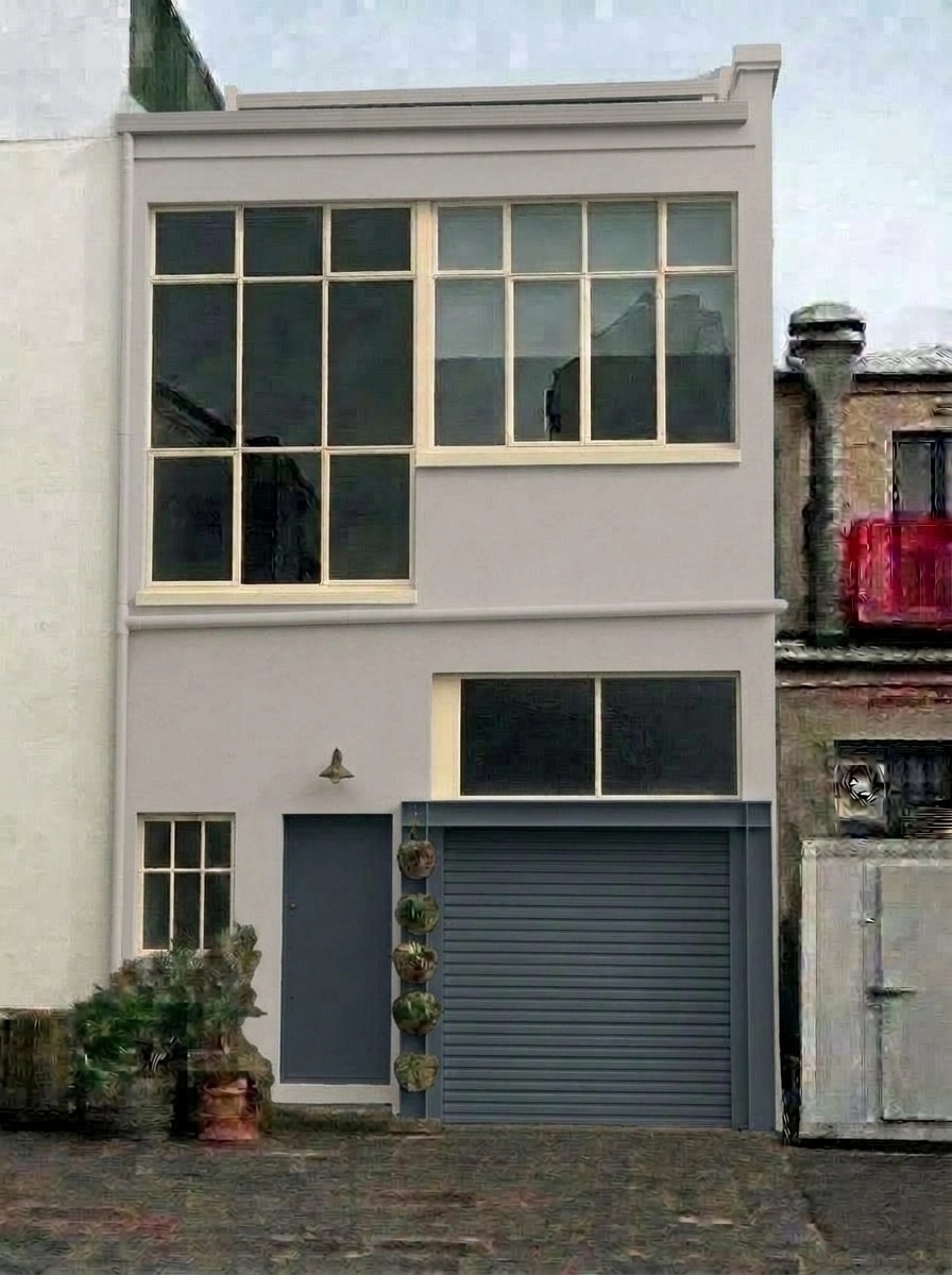 Facade design in Loft Facade style — Facade by GenRoom AI