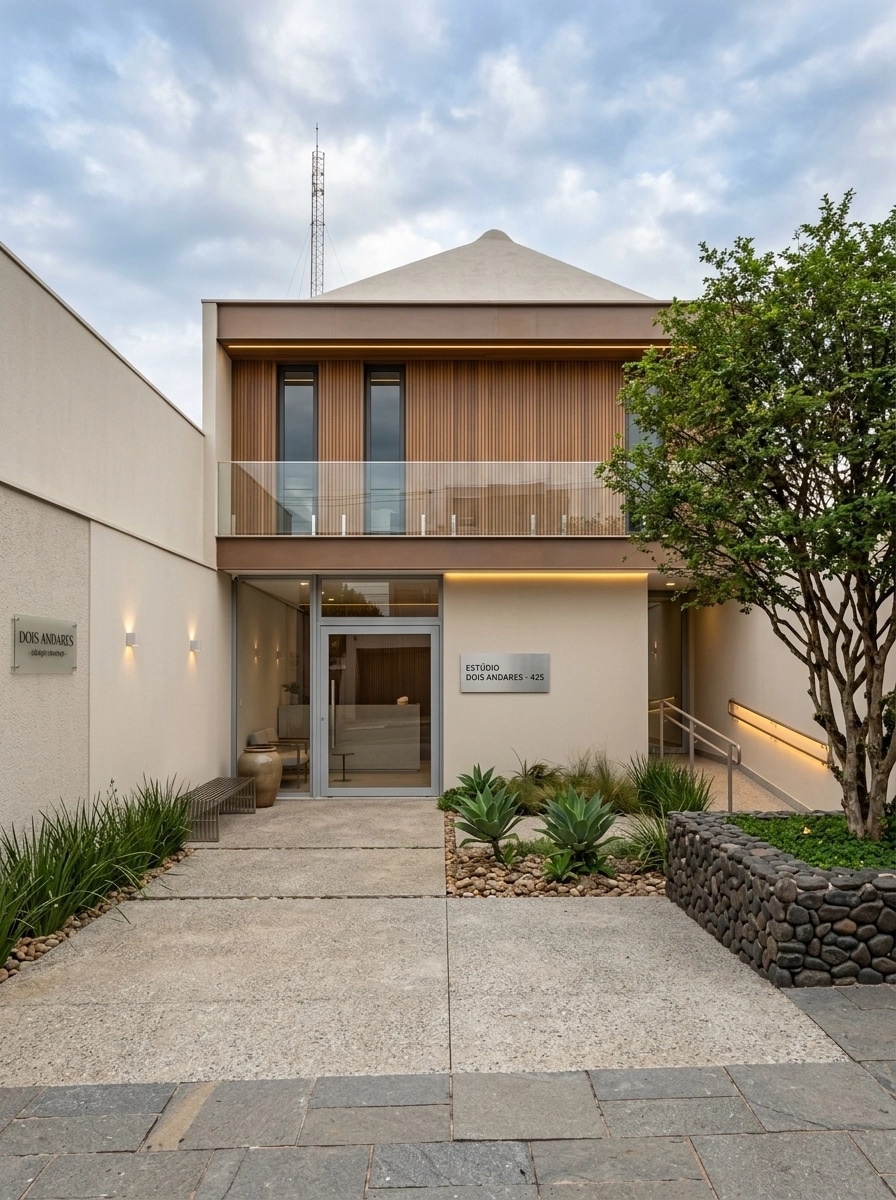 Contemporary Facade Facade design — facade photo by GenRoom AI
