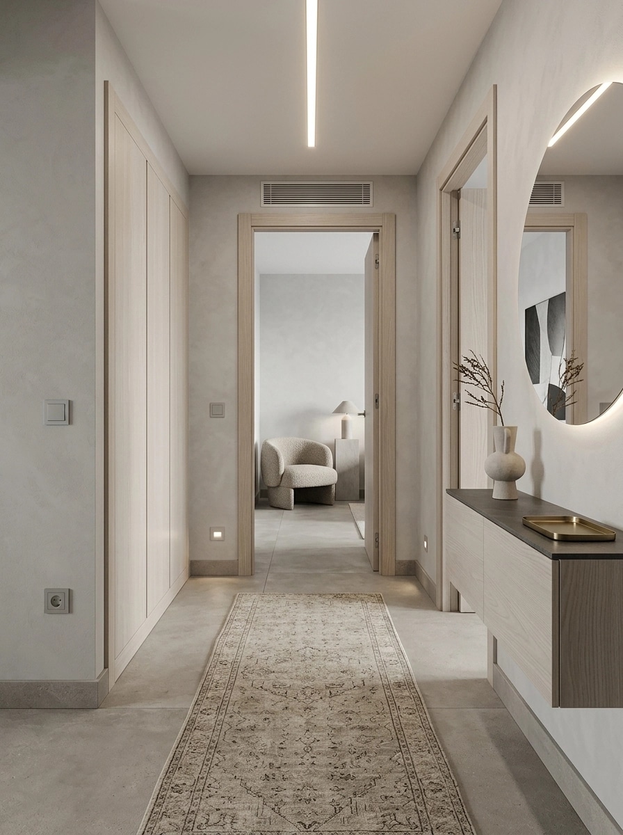Minimalism Living Room design — interior photo by GenRoom AI