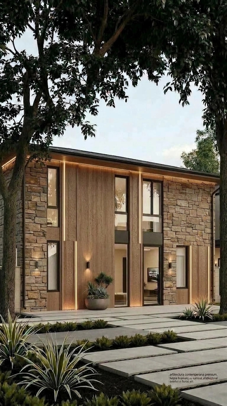 Contemporary Facade Facade design — facade photo by GenRoom AI