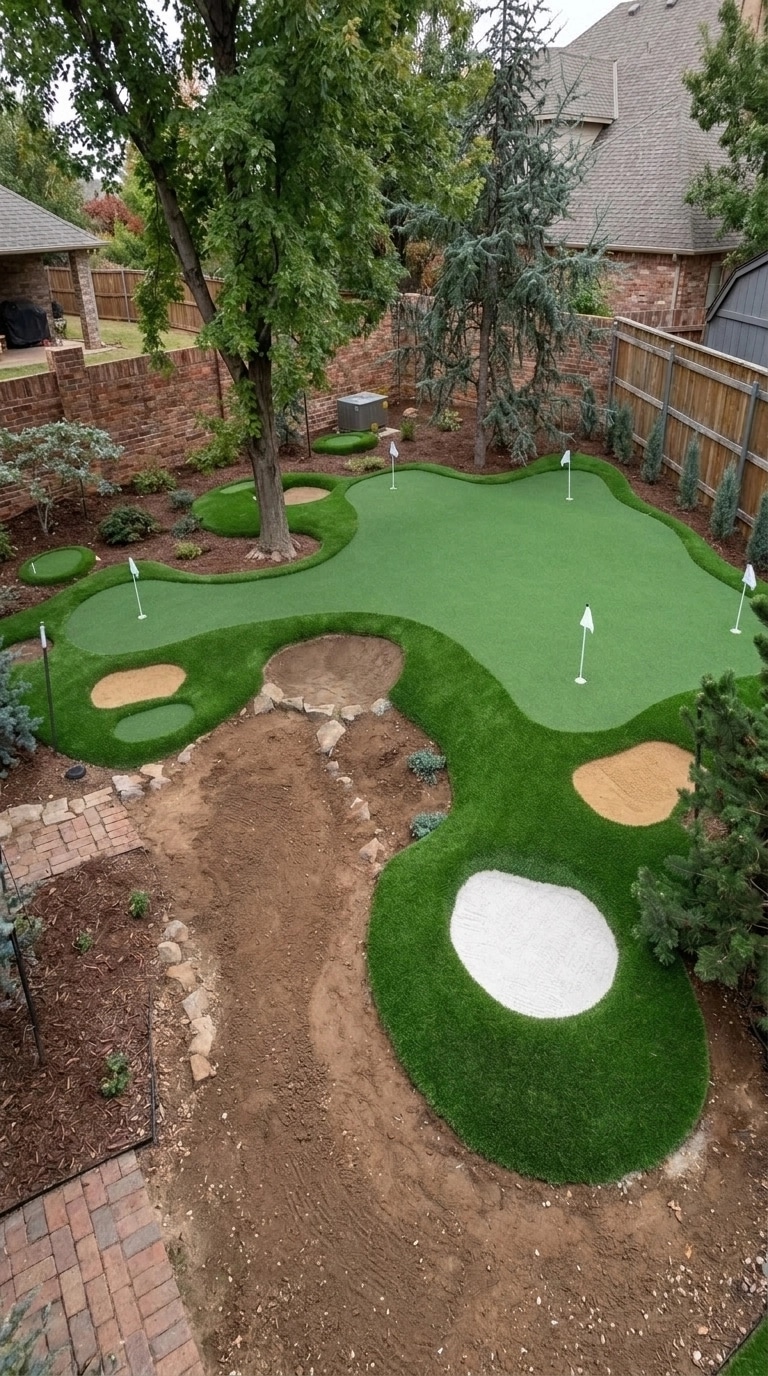 Yard design in no_style style — photo by GenRoom AI