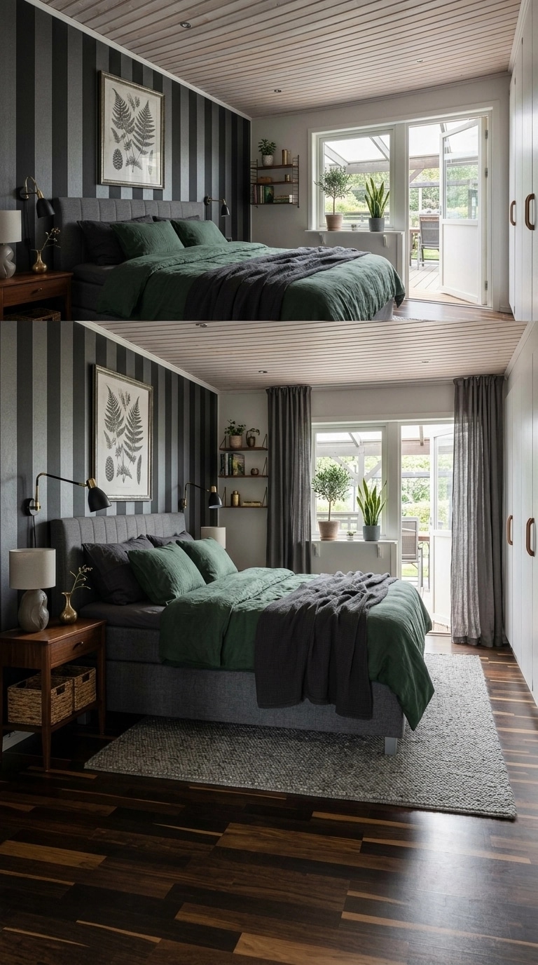 Scandinavian Bedroom design — interior photo by GenRoom AI