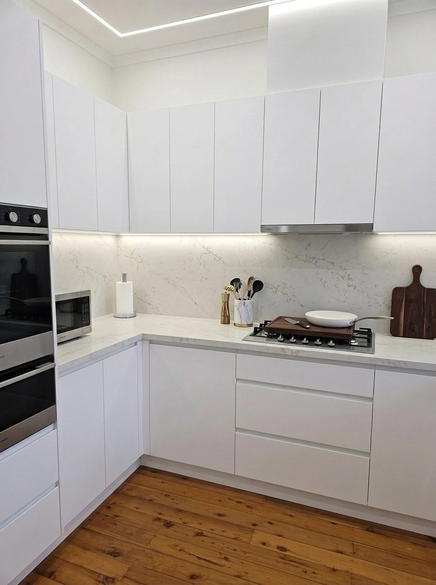 Interior design in Contemporary style — Kitchen by GenRoom AI
