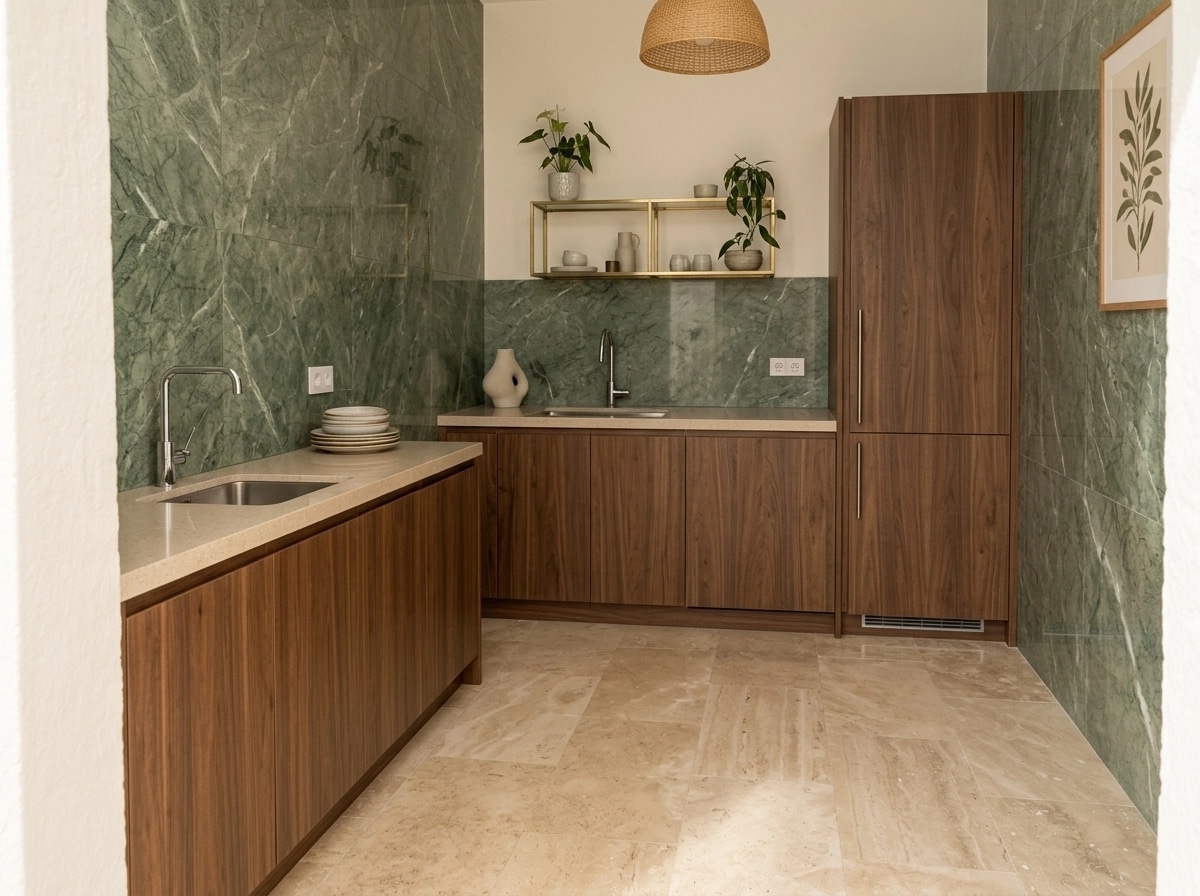 Kitchen interior in no_style style — photo by GenRoom AI