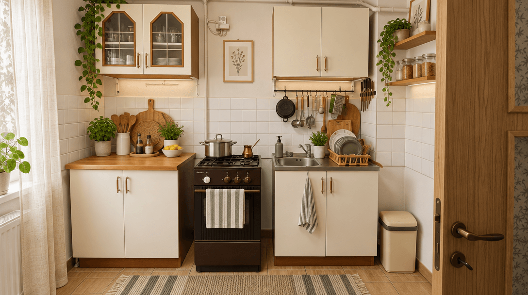 Interior design in Scandinavian style — Kitchen by GenRoom AI