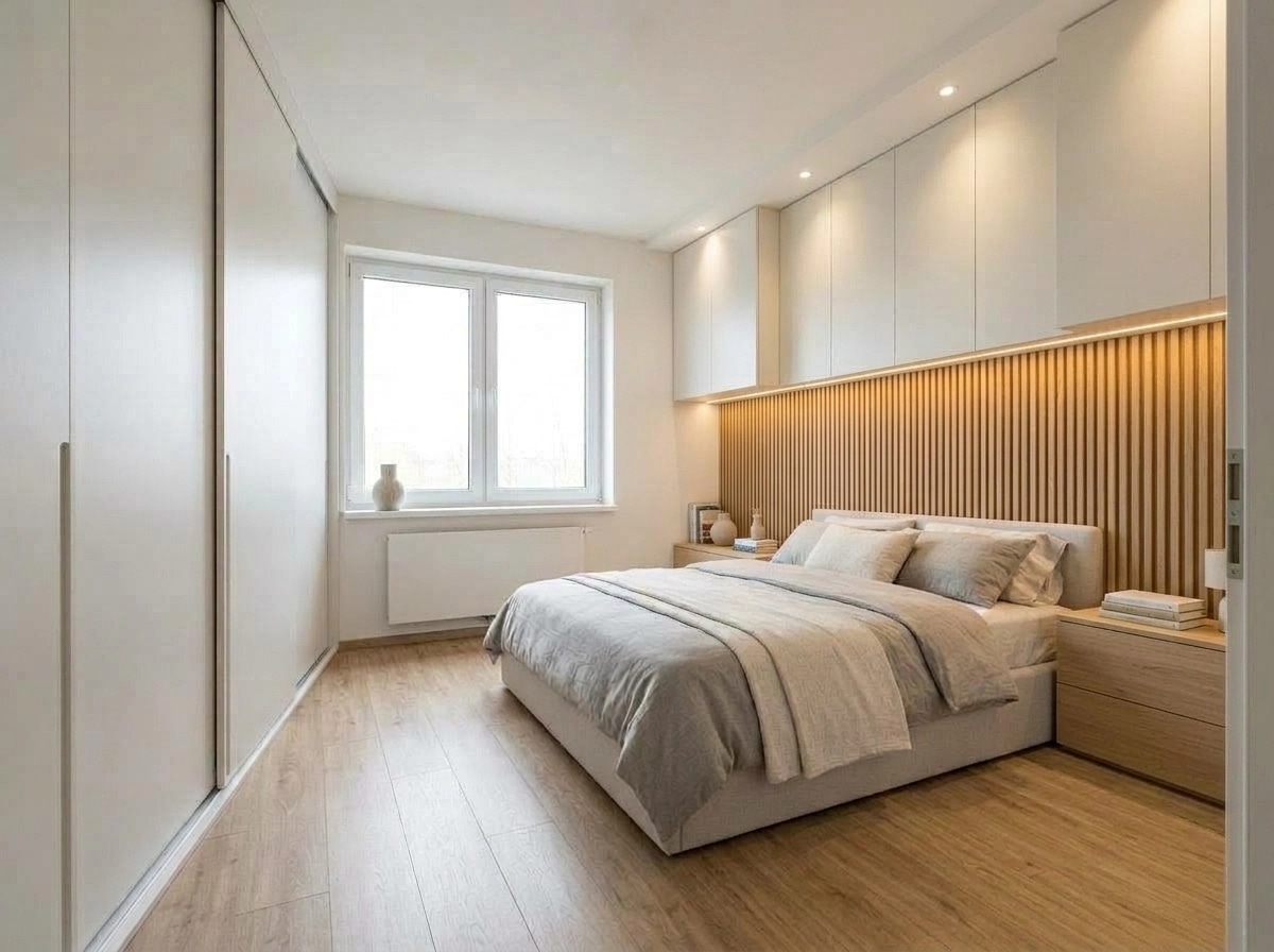 Minimalism Bedroom design — interior photo by GenRoom AI