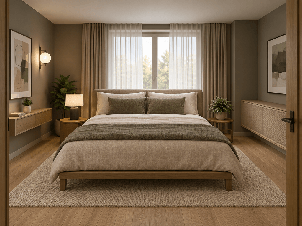 Contemporary Yatak Odası design — interior photo by GenRoom AI