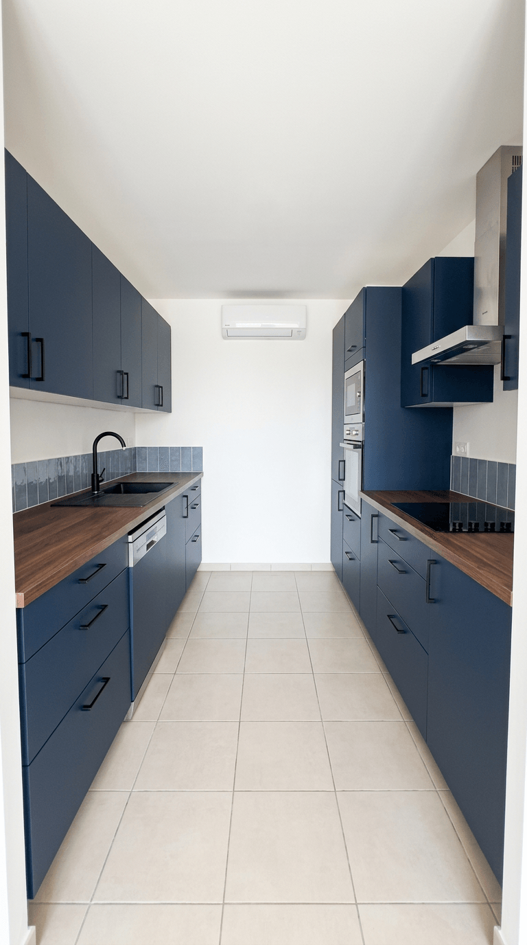 Interior design in Loft / Industrial style — Kitchen by GenRoom AI