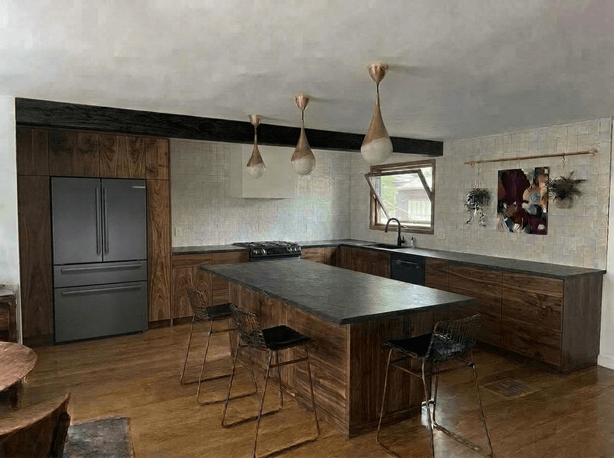 Kitchen interior in no_style style — photo by GenRoom AI