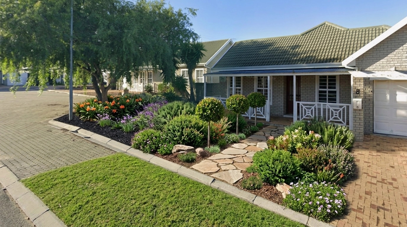Yard design in no_style style — photo by GenRoom AI